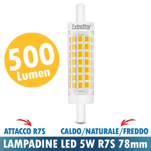Lampadina led r7s 78mm - r7s, 500