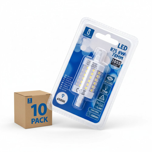 Aigostar lampadina led r7s - lampadina, 8w