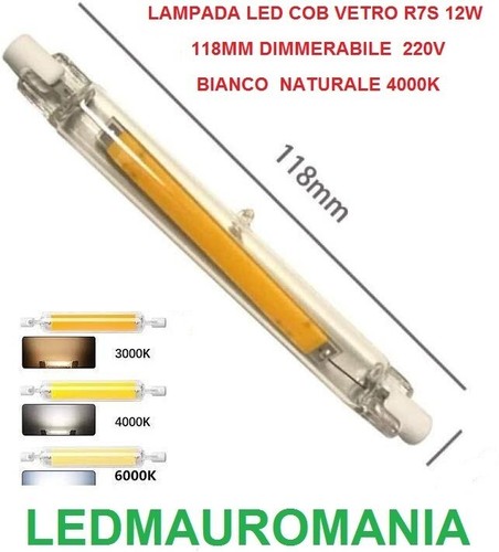 Lampada r7s led 360 - r7s,